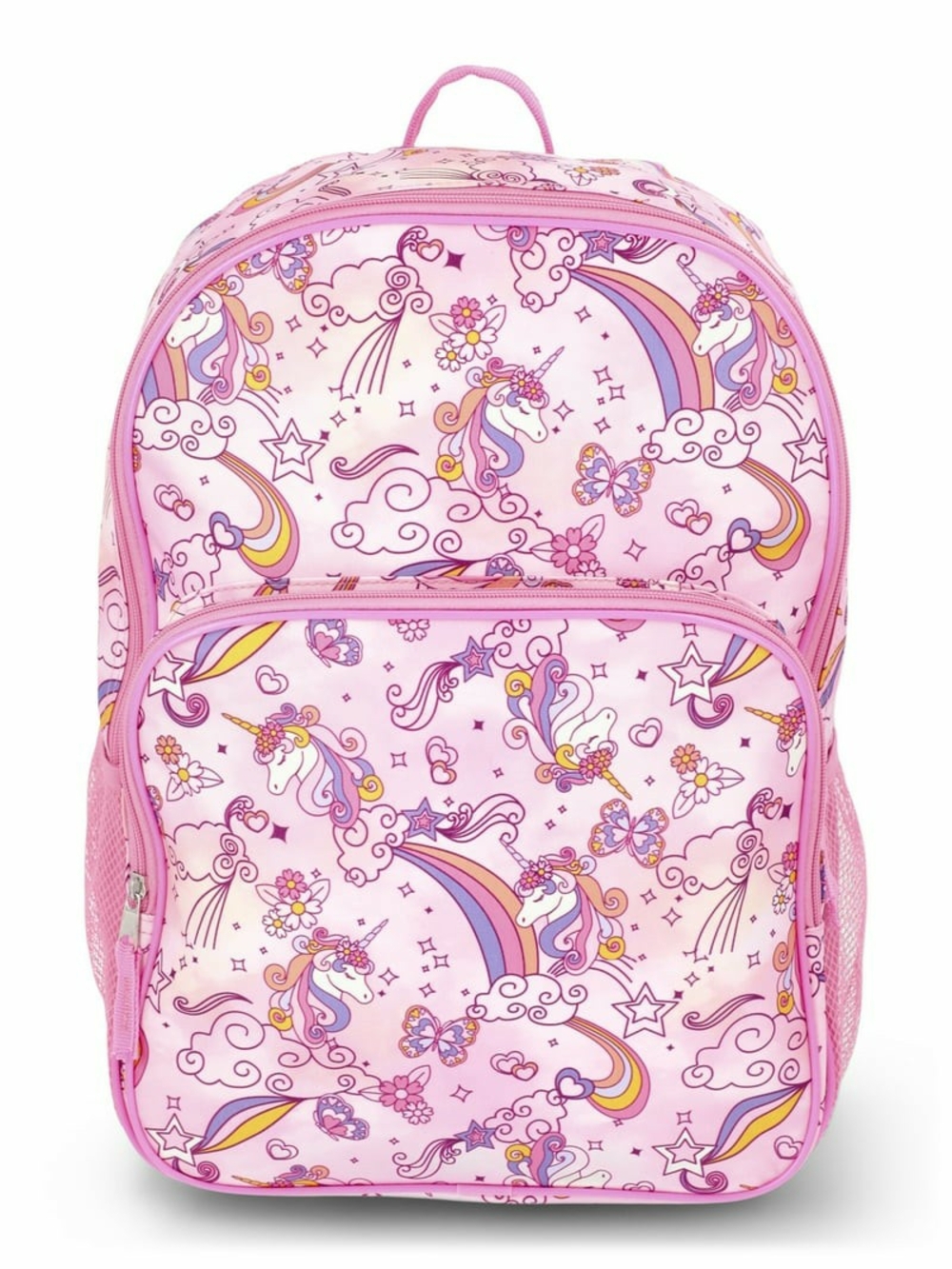 Pink Unicorn Rainbow Kids Backpack